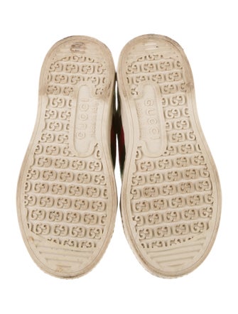 Gucci Kids' Web Accent Low Top Sneakers