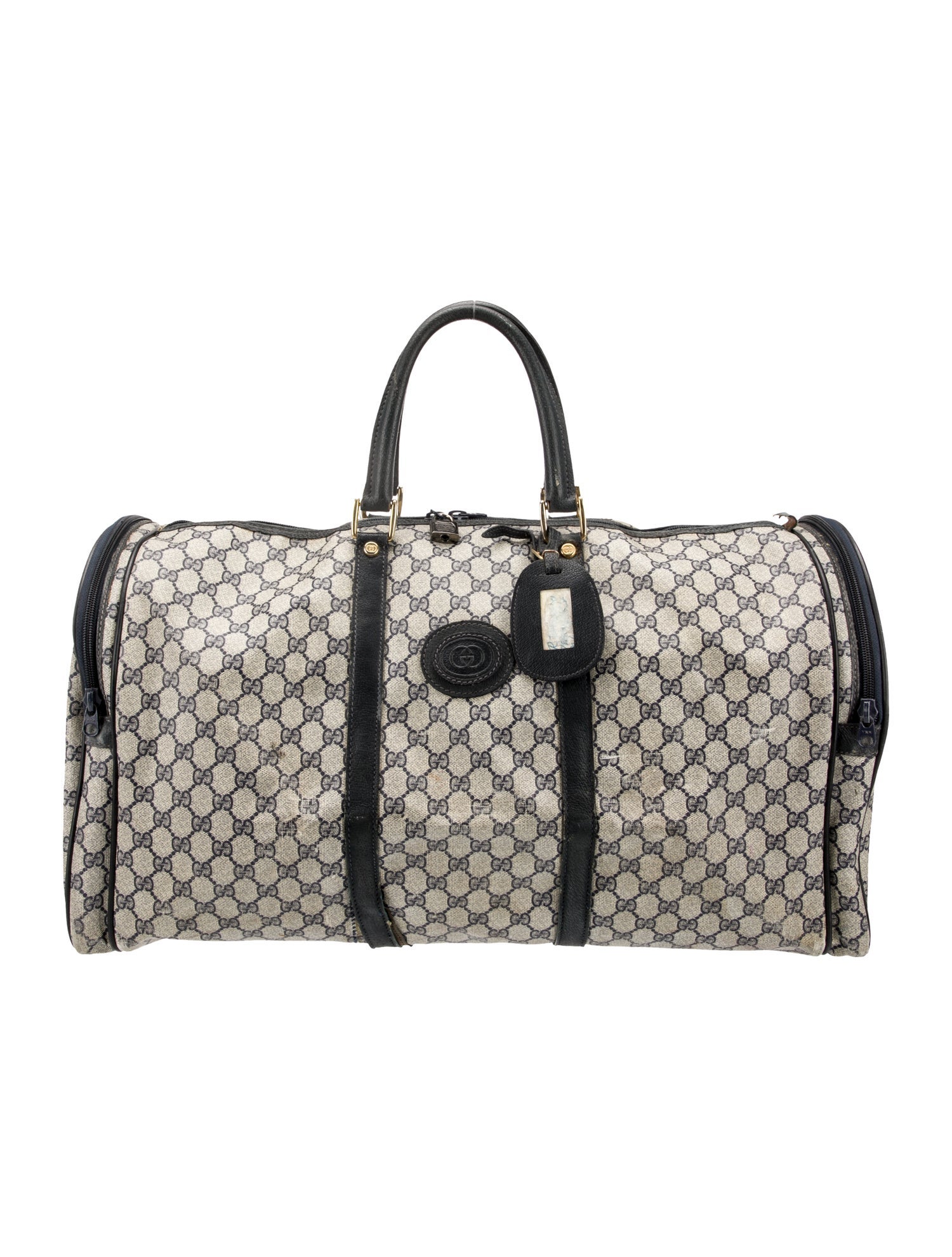 Gucci GG Supreme Weekender Bag Vintage