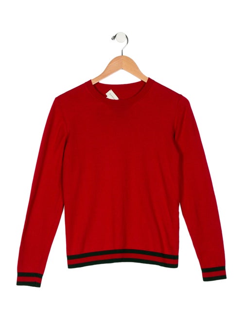 Gucci Kids Boys' Web Accent Sweater