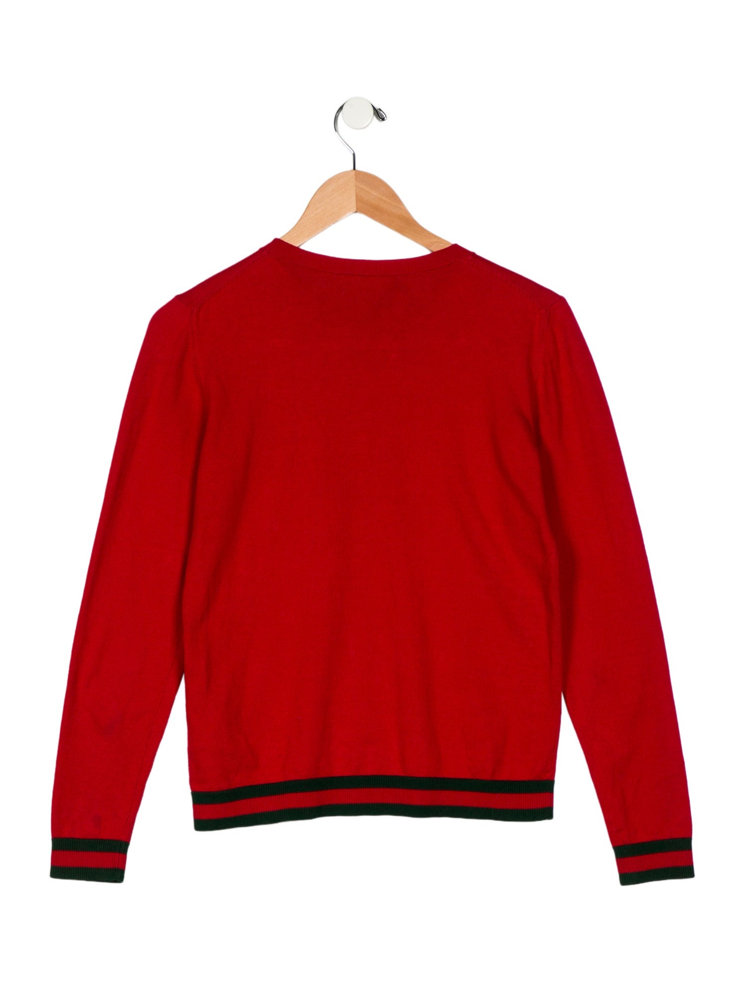 Gucci Kids Boys' Web Accent Sweater