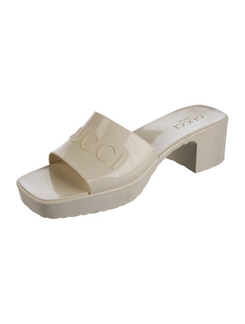 Gucci Patent Leather Slides