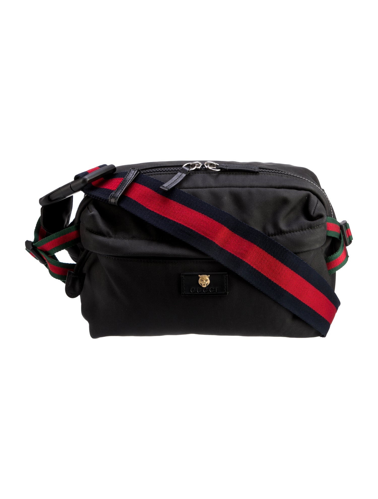 sHow　BURBERRY GOLF ブラックダッフルバッグ Burberry Golf Nylon Nova Check-Trimmed Duffle Bag - Black