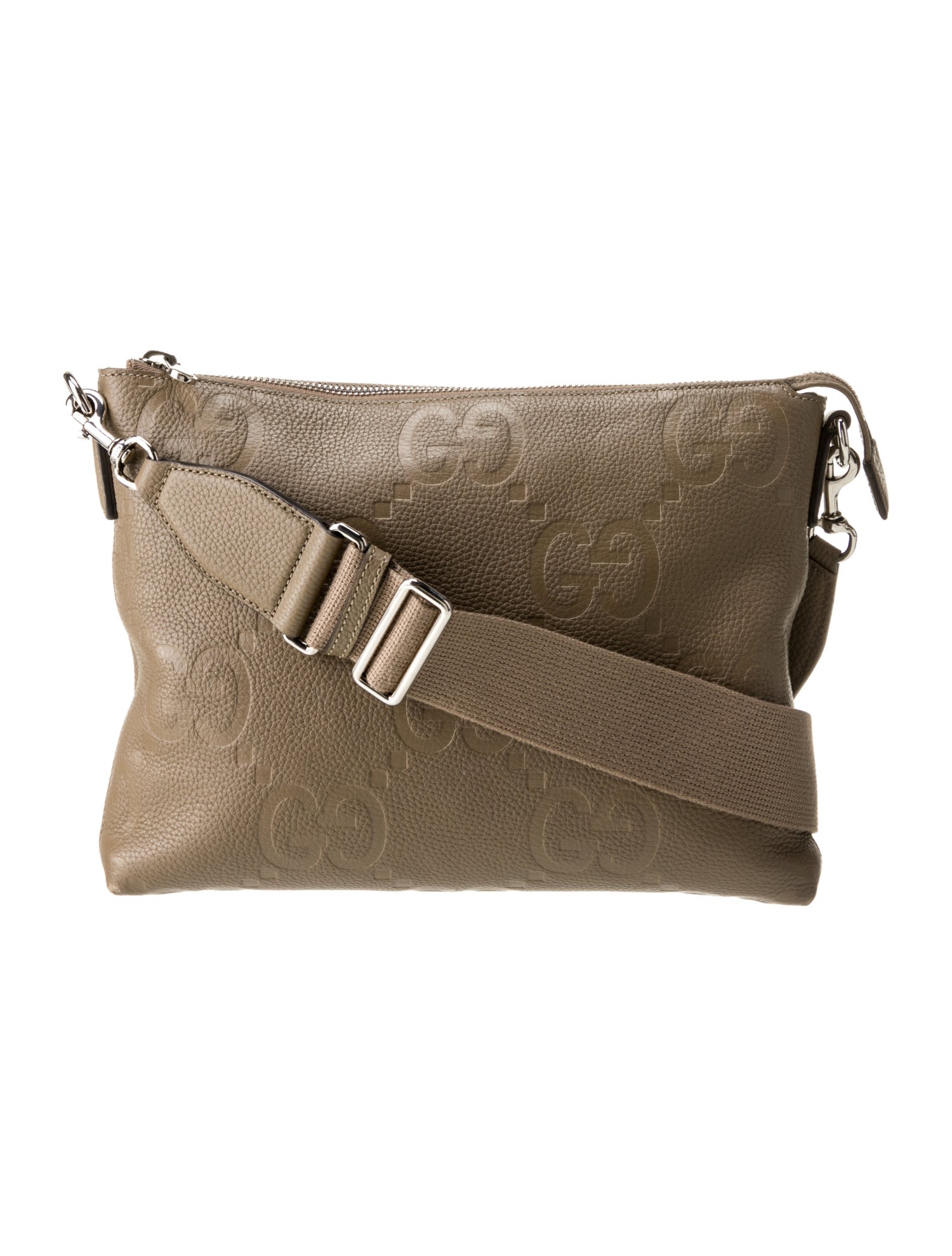 Gucci GG Embossed Messenger Bag