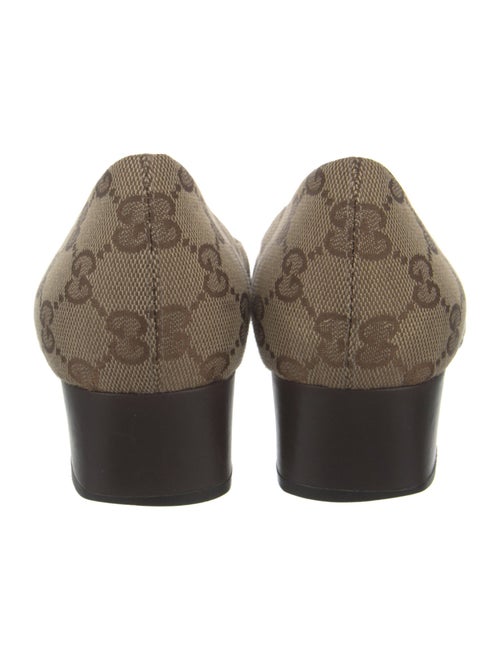 Gucci Canvas Printed Pumps