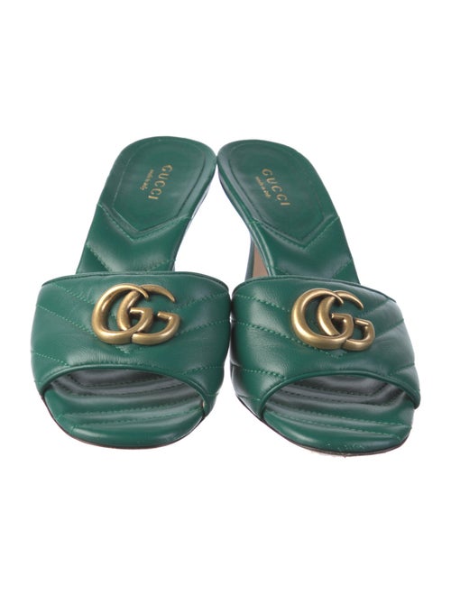 Gucci Leather Slides