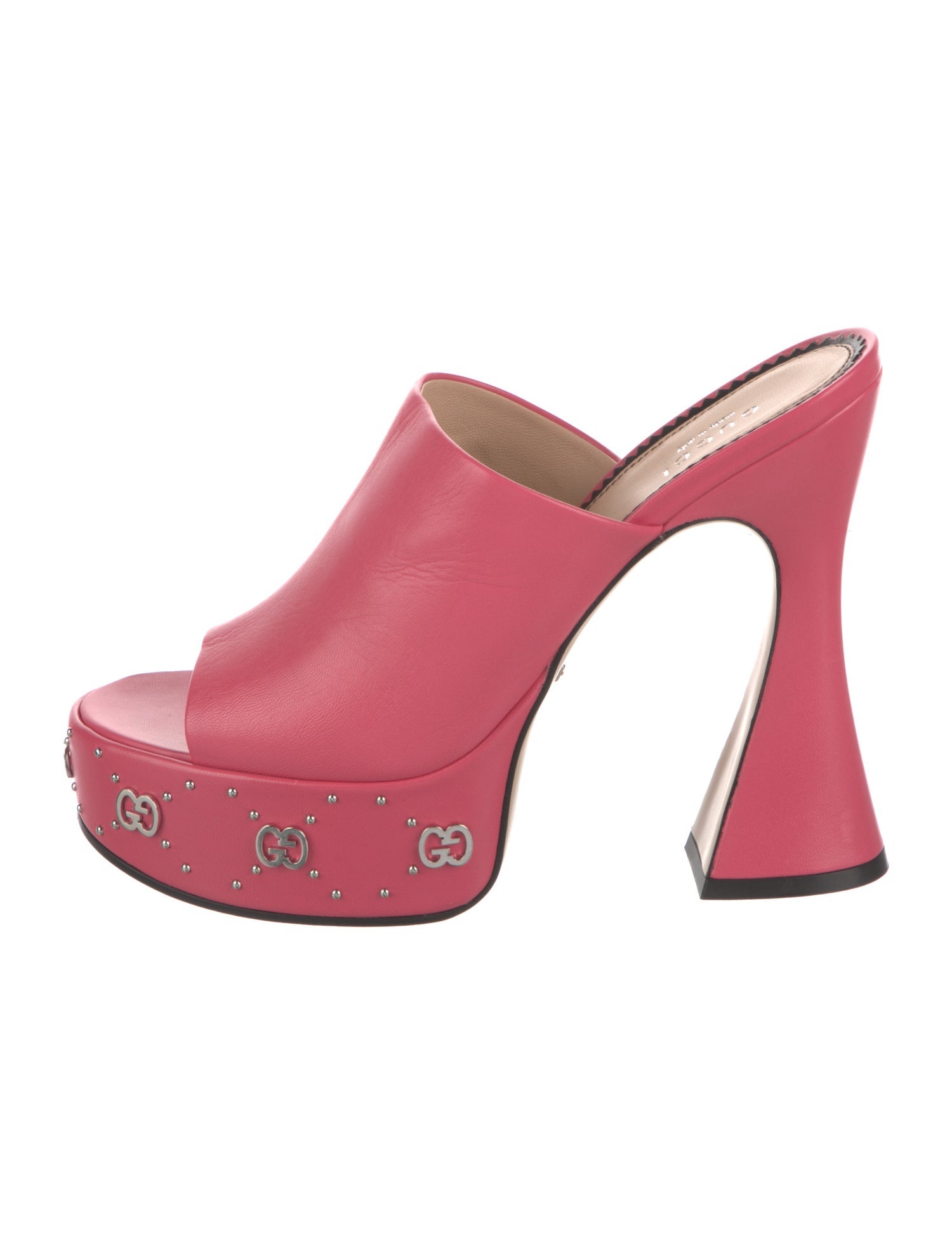 Gucci Leather Slides