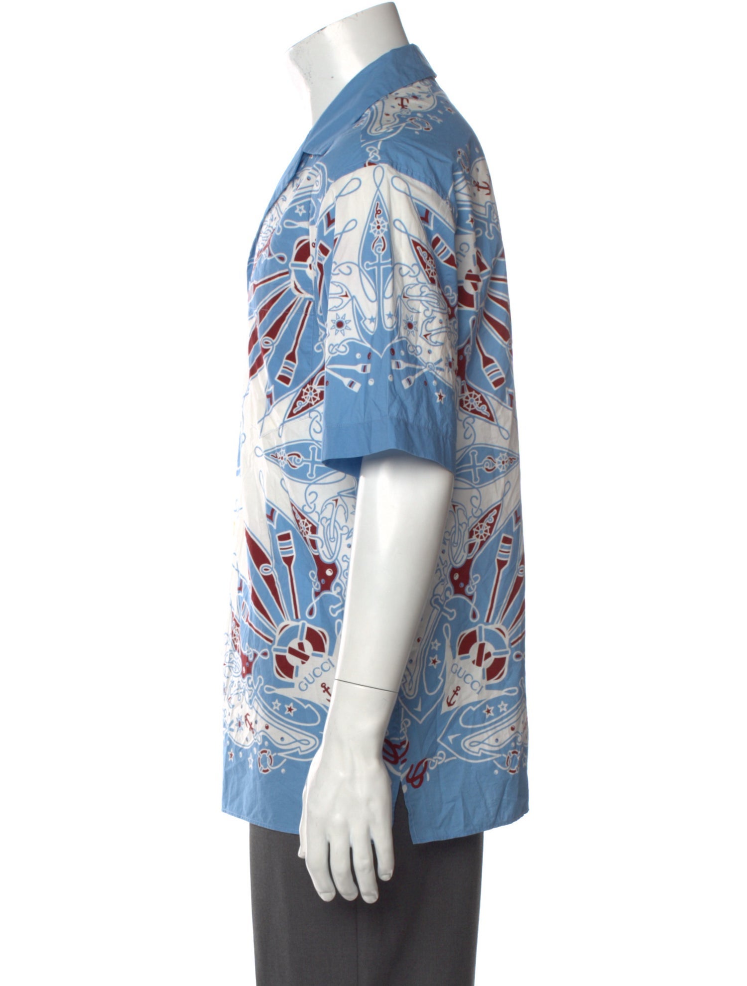 Gucci Printed Short Sleeve Shirt