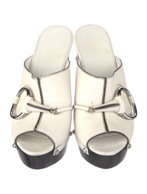 Gucci Leather Slides