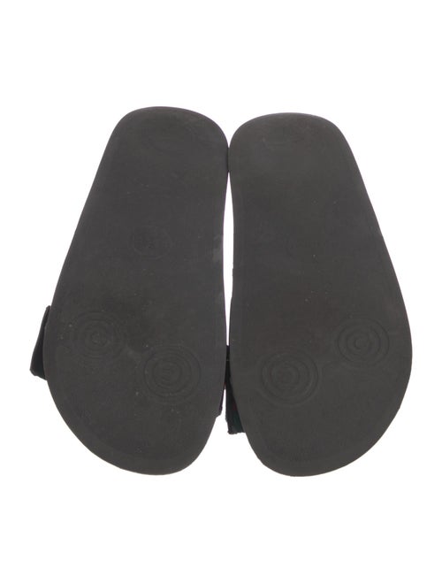 Gucci Web Accent Striped Slides