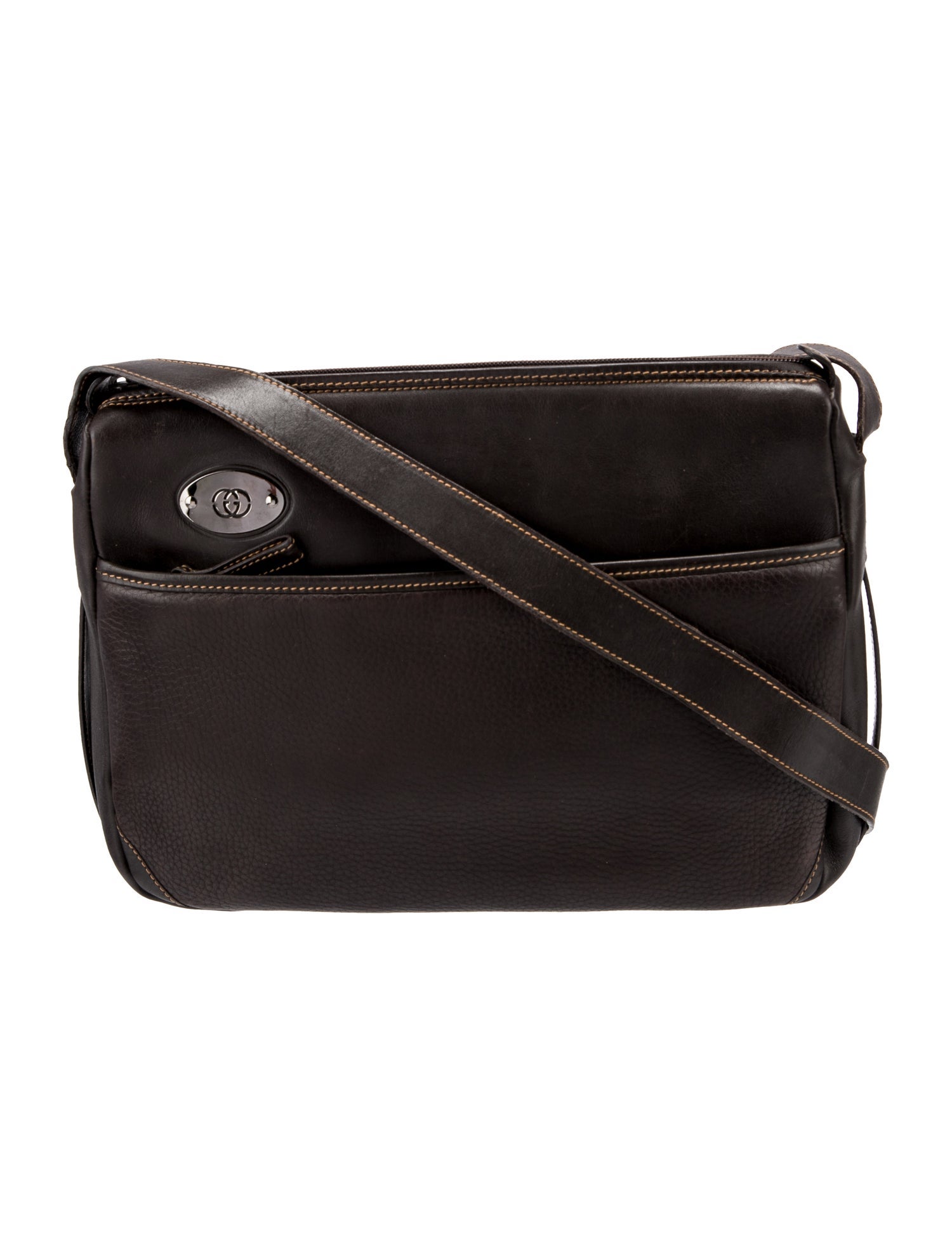 Gucci Leather Crossbody Bag Vintage