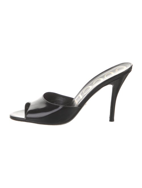 Gucci Patent Leather Slides