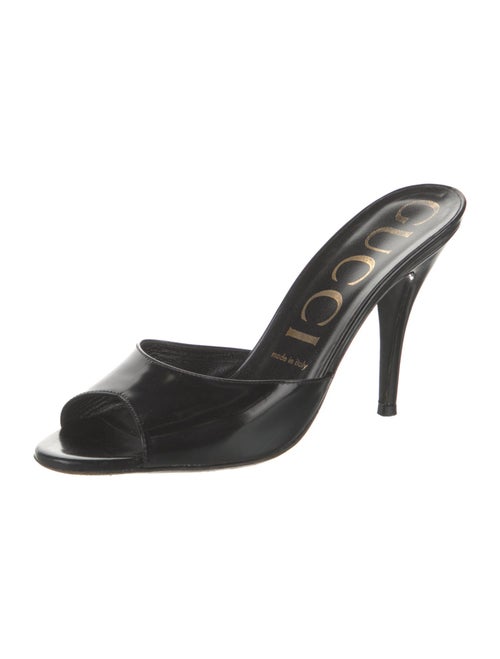 Gucci Patent Leather Slides