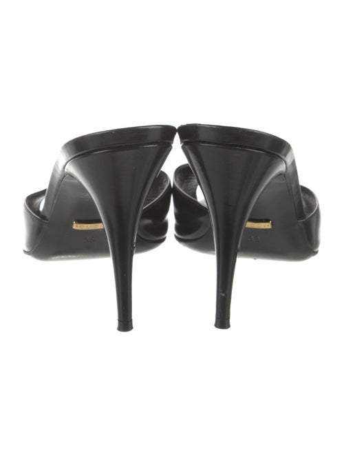 Gucci Patent Leather Slides