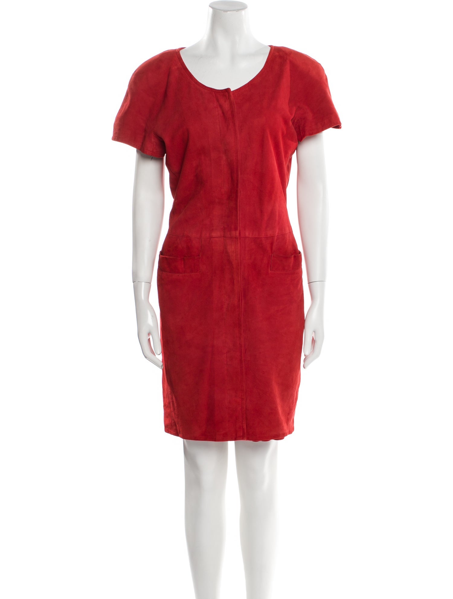 Gucci Leather Mini Dress