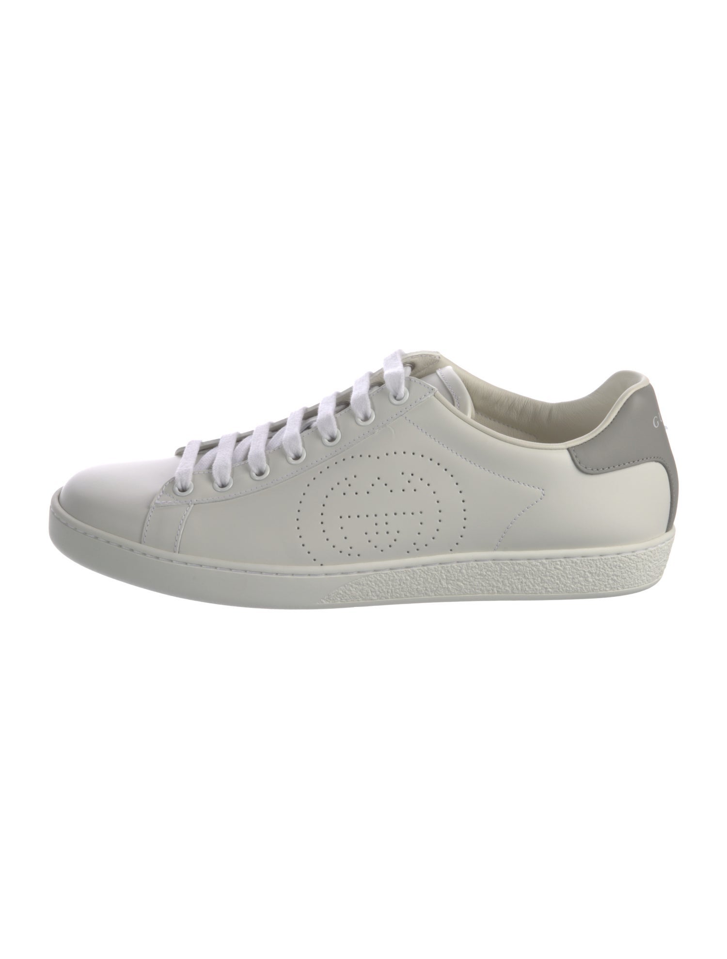 Gucci Interlocking G Logo Leather Sneakers