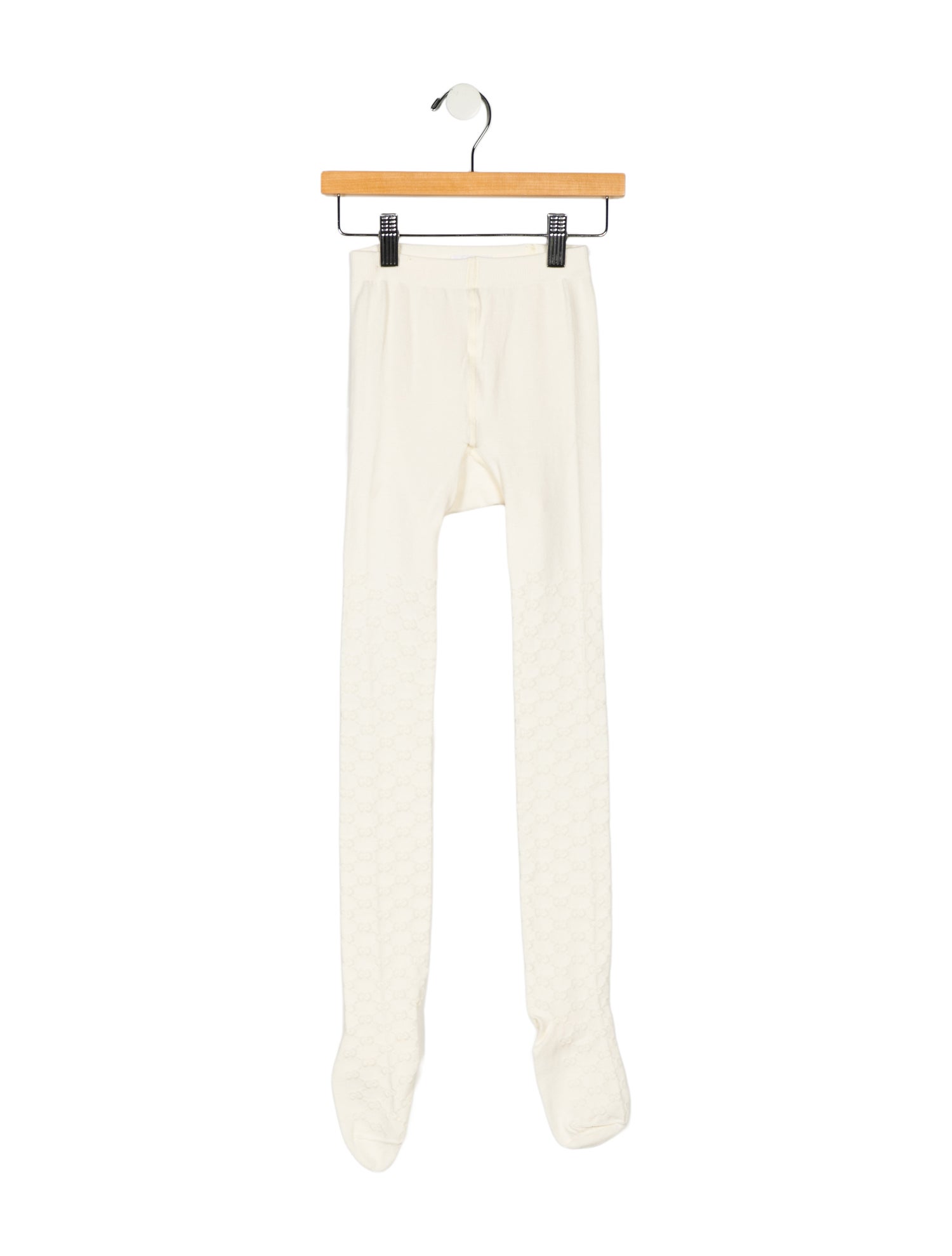 Gucci Kids Girls' Interlocking G Logo Print Cotton Hosiery