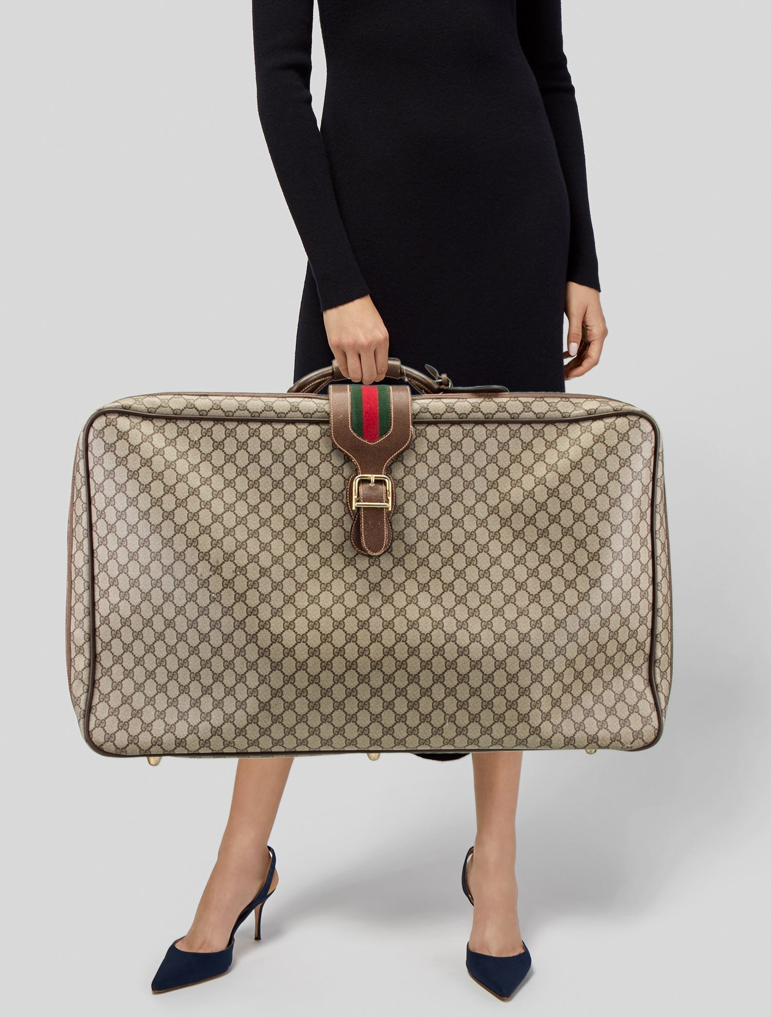 Gucci GG Supreme Suitcase