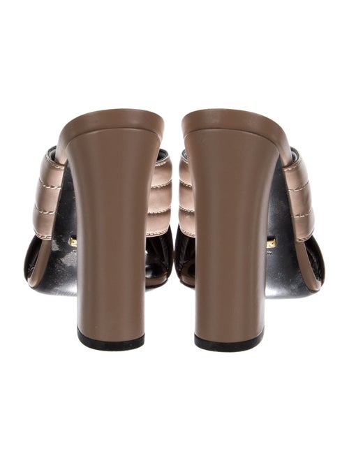 Gucci Leather Slides