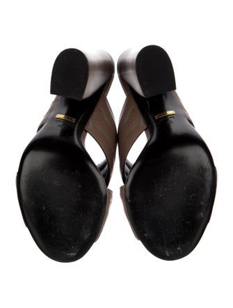 Gucci Leather Slides