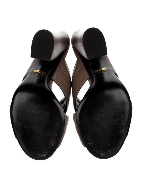 Gucci Leather Slides