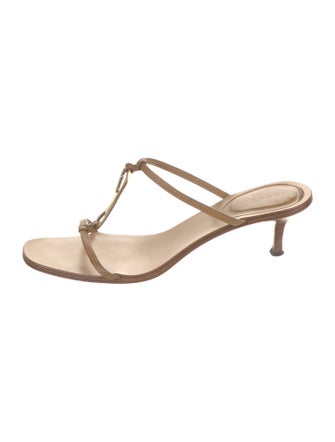 Gucci Leather Slides