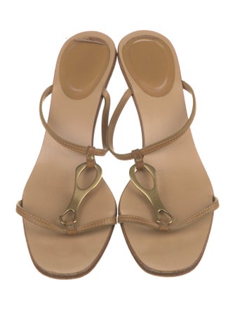 Gucci Leather Slides