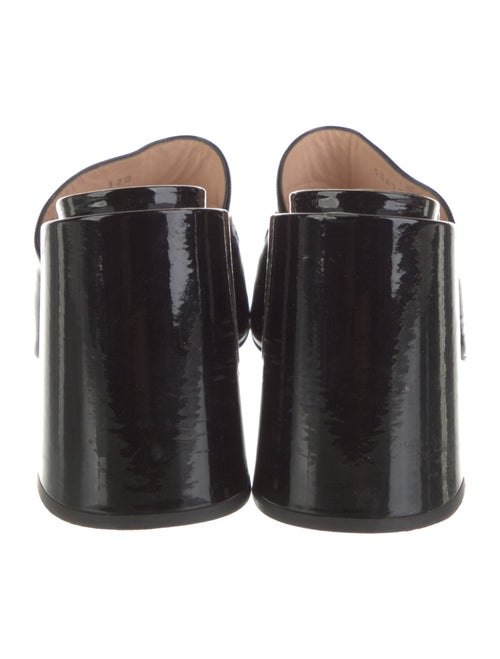 Gucci Patent Leather Slides