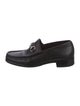 Gucci Horsebit Accent Leather Loafers