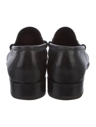 Gucci Horsebit Accent Leather Loafers