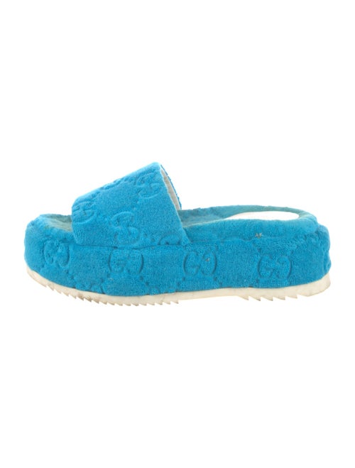 Gucci GG Logo Terry Cloth Espadrilles