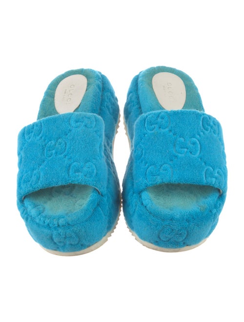 Gucci GG Logo Terry Cloth Espadrilles