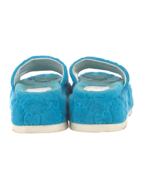 Gucci GG Logo Terry Cloth Espadrilles