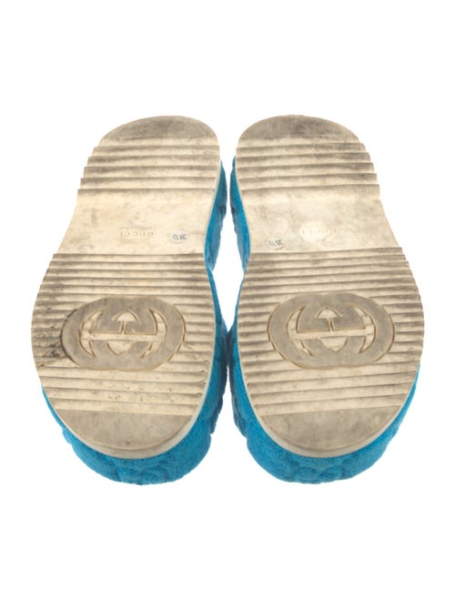 Gucci GG Logo Terry Cloth Espadrilles