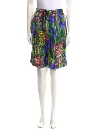 Gucci Silk Knee-Length Shorts