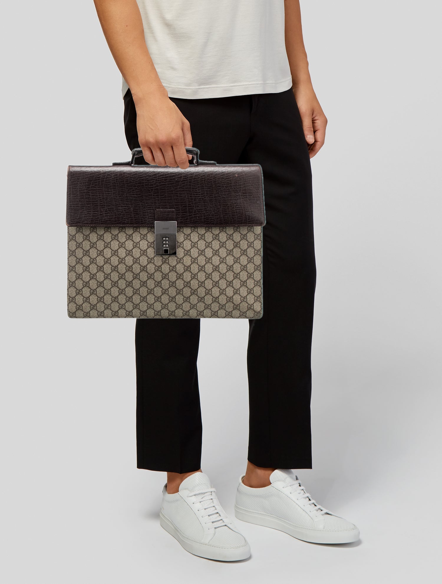 Gucci GG Supreme Briefcase