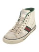 Gucci Web Accent Canvas Sneakers