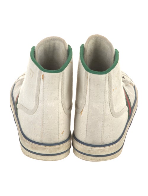 Gucci Web Accent Canvas Sneakers