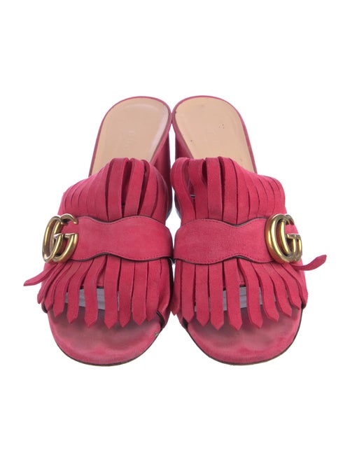 Gucci Suede Slides