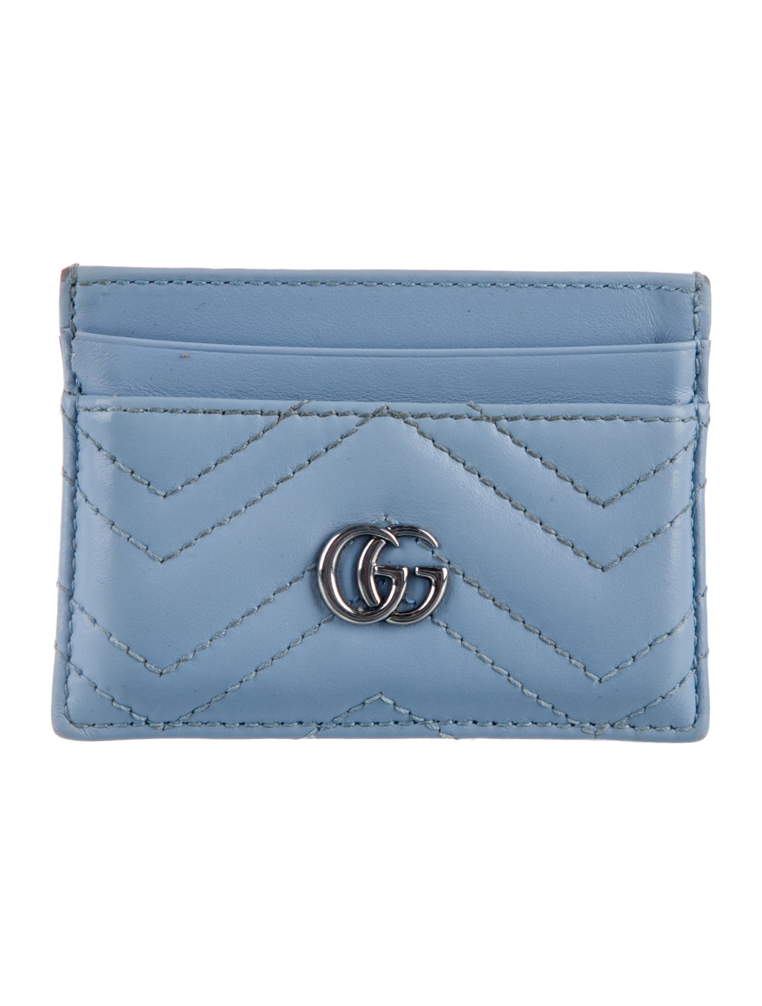 Gucci Leather Graphic Print Card Holder