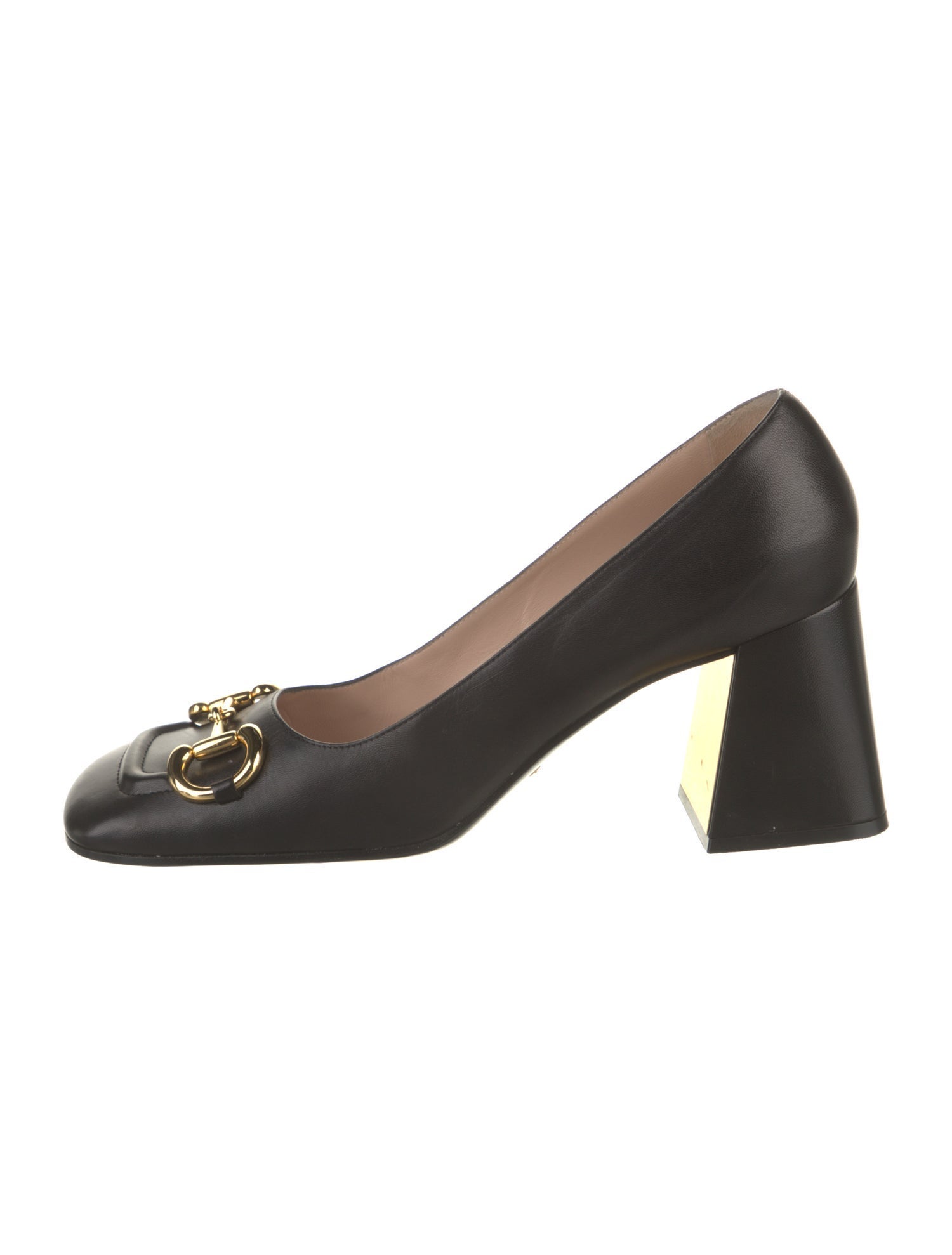 Gucci Horsebit Leather Pumps