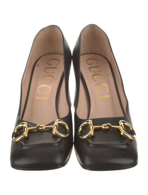 Gucci Horsebit Leather Pumps