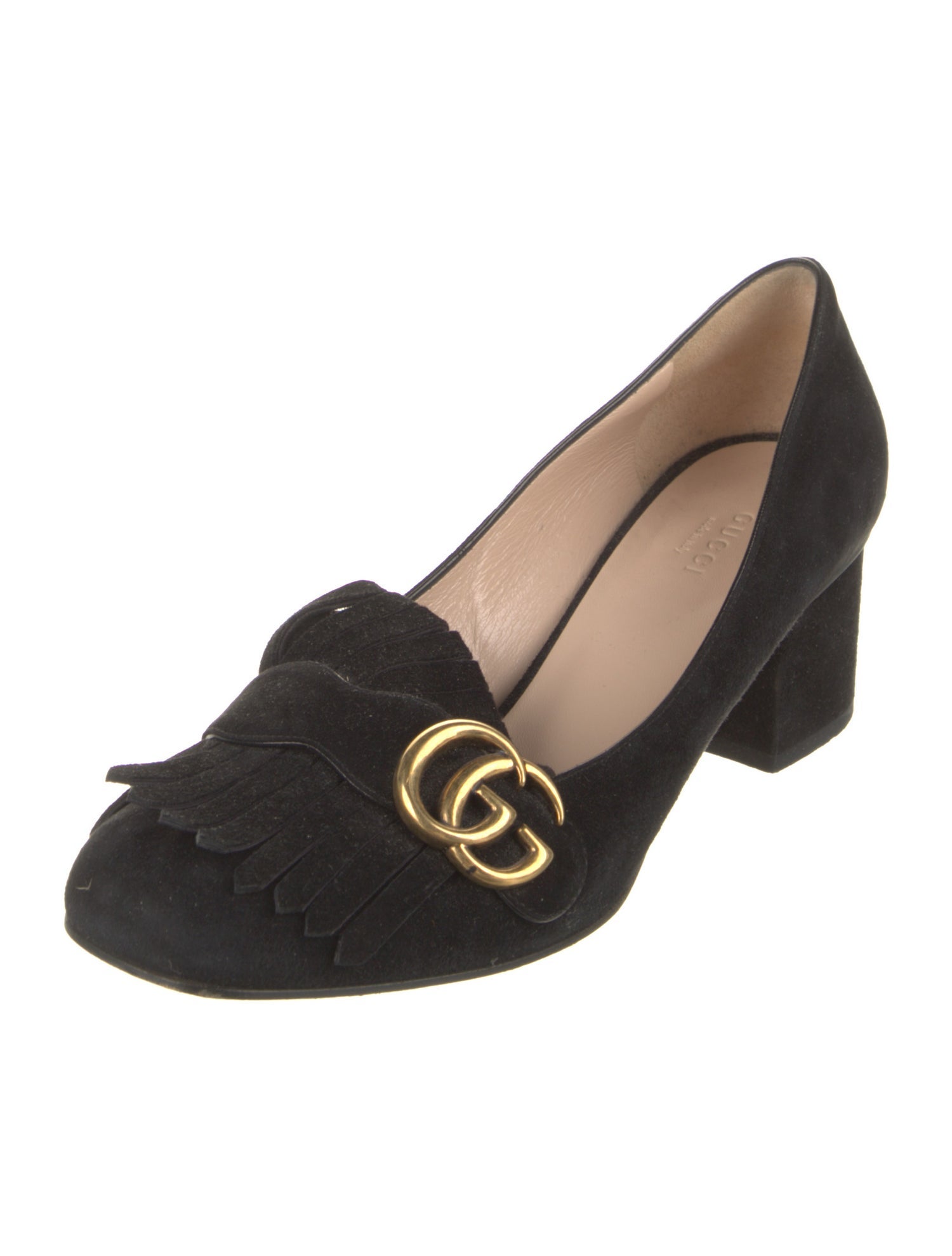 Gucci Suede Pumps