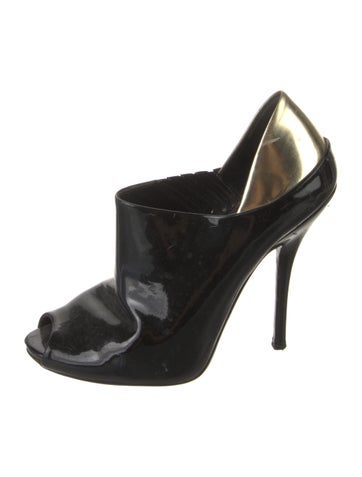 Gucci Pumps Patent Leather Mules 8