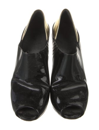 Gucci Patent Leather Mules