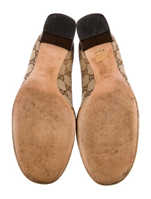 Gucci Canvas Printed Pumps