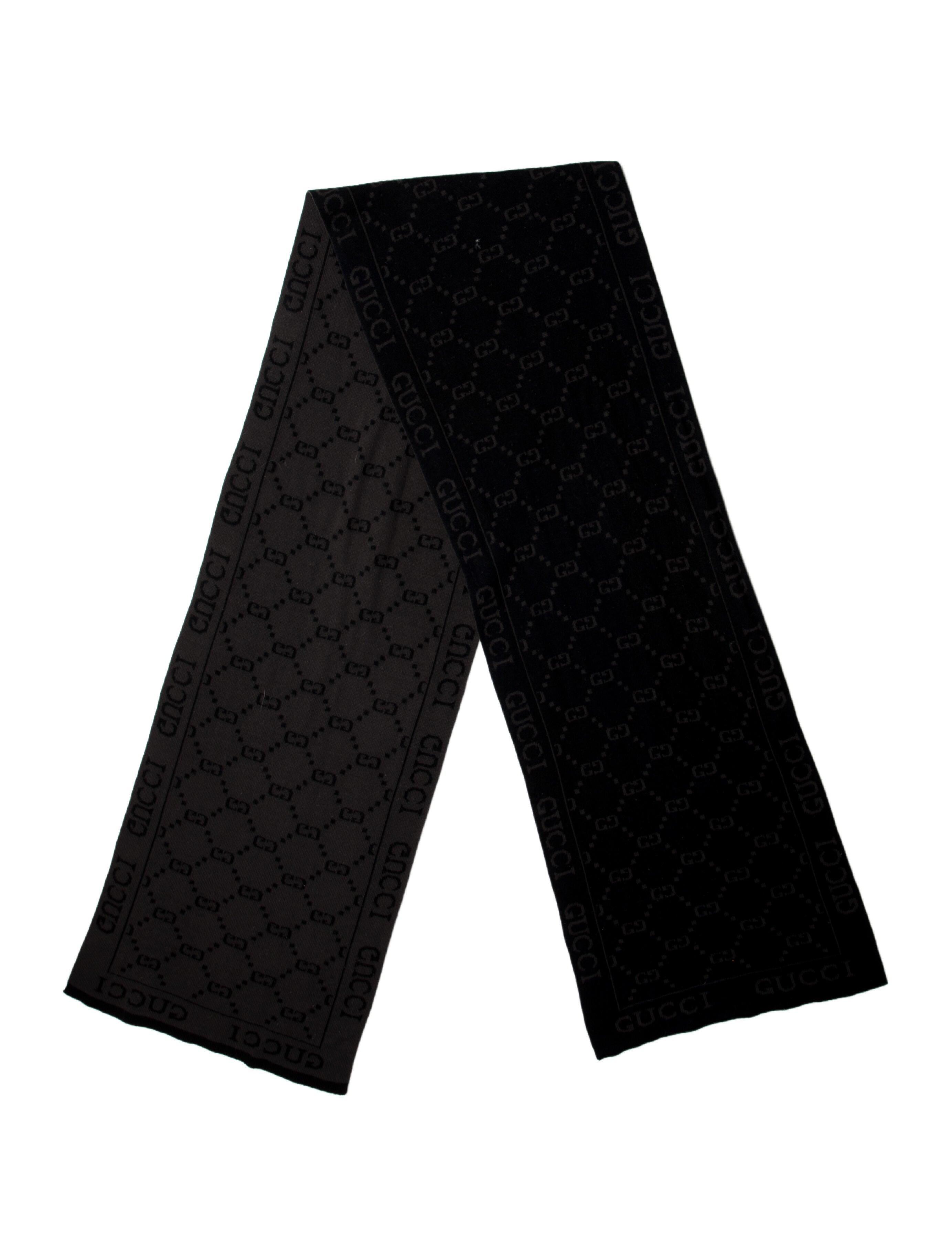 Gucci Wool Printed Scarf