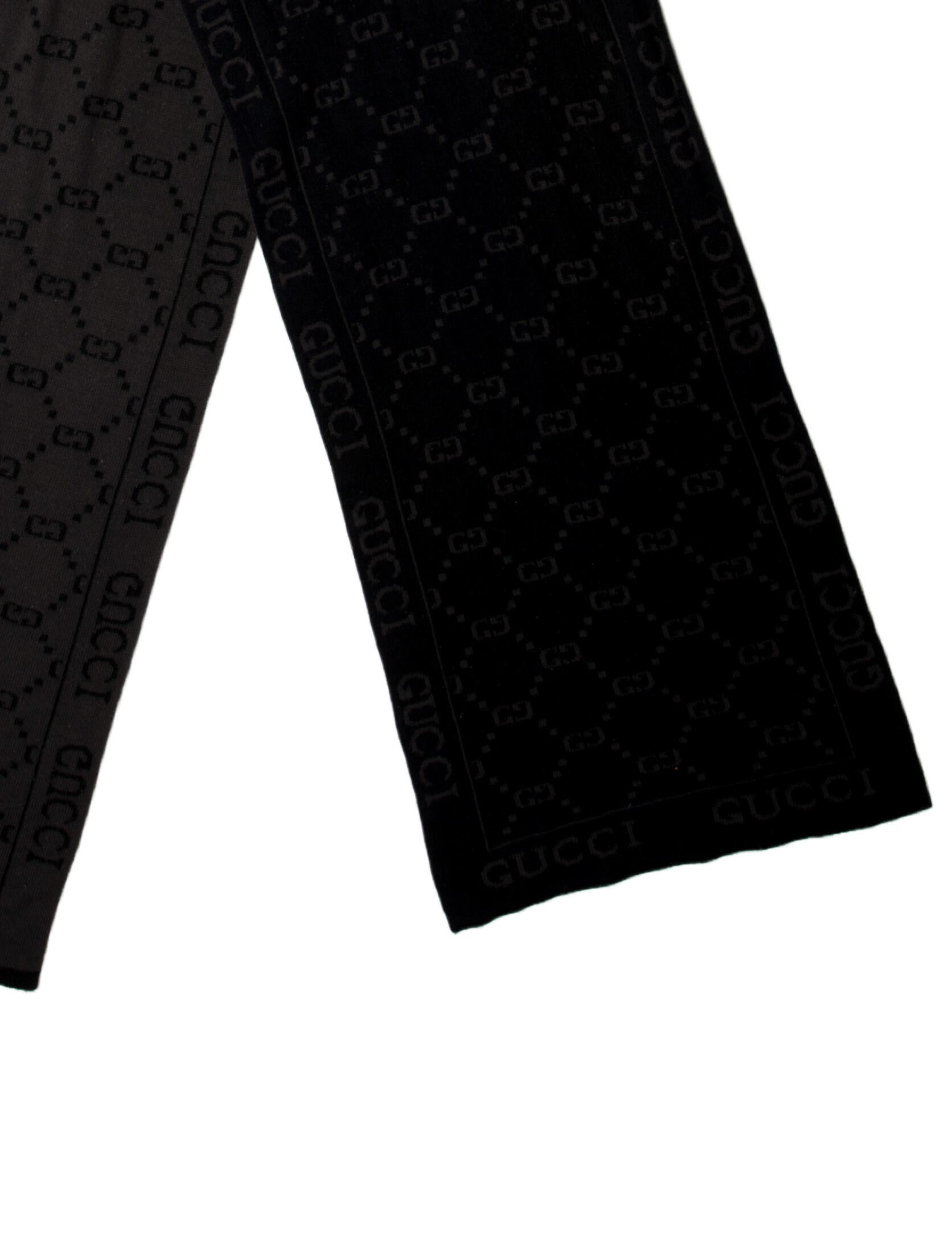 Gucci Wool Printed Scarf