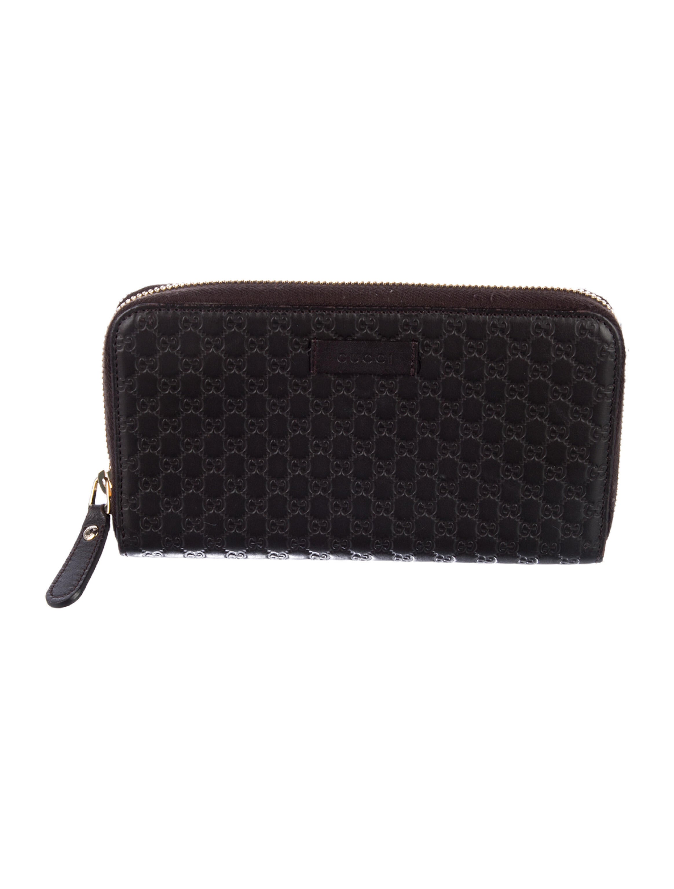 Gucci Leather Continental Wallet