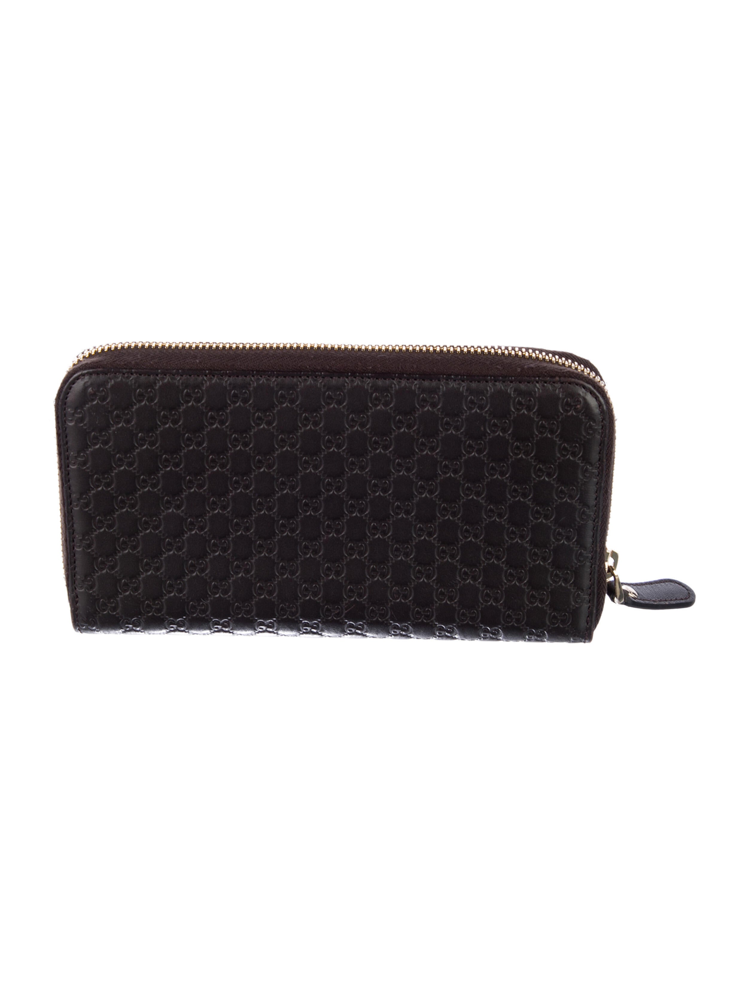 Gucci Leather Continental Wallet