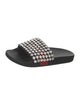 Gucci Web Accent Leather Slides